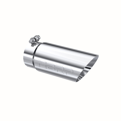 MBRP Universal Dual Wall Angled Exhaust Tip 3 in O.D. Stainless Steel