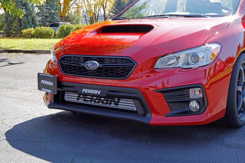 Perrin Performance License Plate Relocation Kit for  2018-21 Subaru WRX STI FMIC