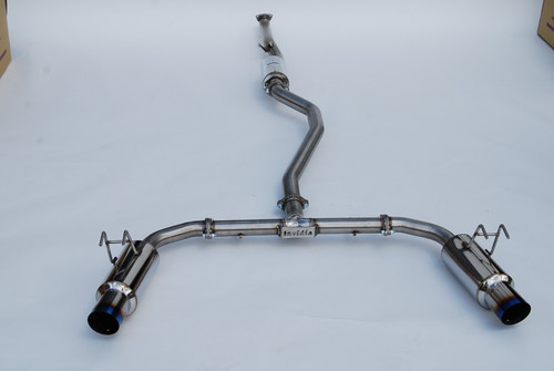 Invidia N1 Cat-Back Exhaust with Titanium Tip for 2022+ Honda Civic Si 1.5T