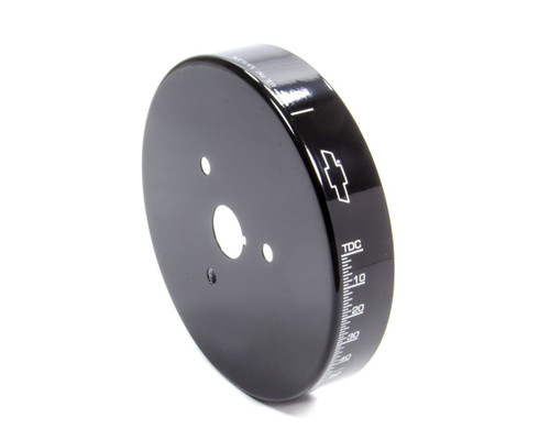 Proform 8" Harmonic Balancer Cover Timing Marks Chevy Bowtie Logo for SB Chevy