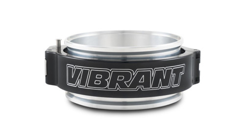 Vibrant 4in O.D. Aluminum HD Clamp Assembly Pinless Locking
