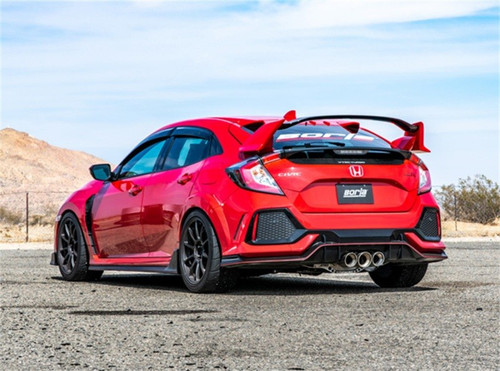 Borla Cat-Back Exhaust Adjustable Sound for 2017-2020 Honda Civic Type R L4