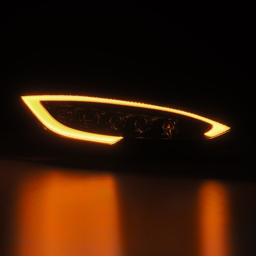 AlphaRex NOVA LED Projector Headlights Alpha Black for Tesla Model S 2012-2016