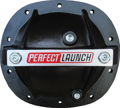 Proform Rear End Cover GM 7.5 Black Aluminum with Hardware 66667