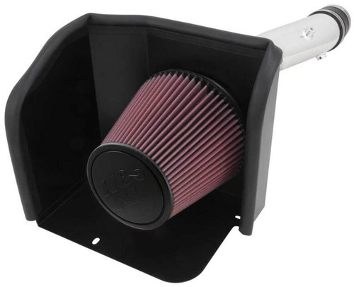 K&N 77-9037KP Cold Air Intake Kit 12-15 For Toyota Tacoma 4.0L V6 Polished