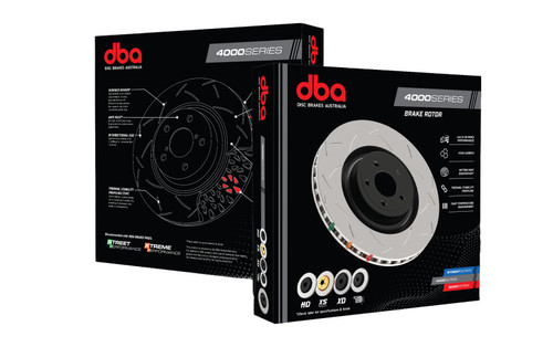 DBA 42604S 4000 Series Front Slotted Rotor Chevrolet Camaro SS