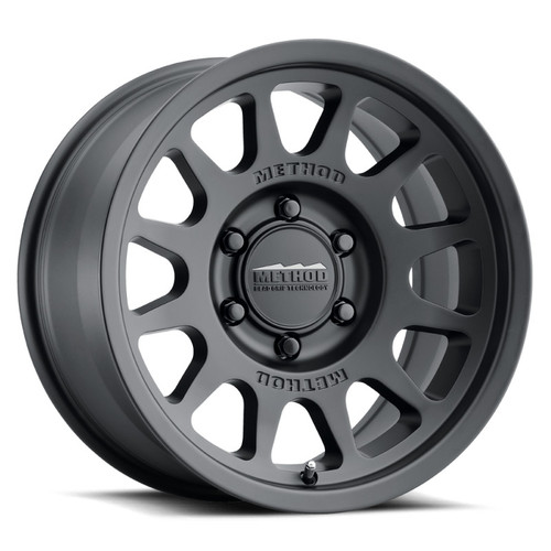 Method MR703 17x8.5 6x5.5 0mm Offset Matte Black Wheel 106.25mm Hub Bore