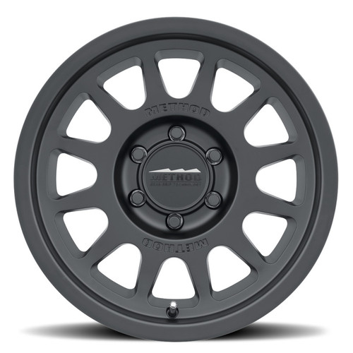 Method MR703 17x8.5 6x5.5 0mm Offset Matte Black Wheel 106.25mm Hub Bore
