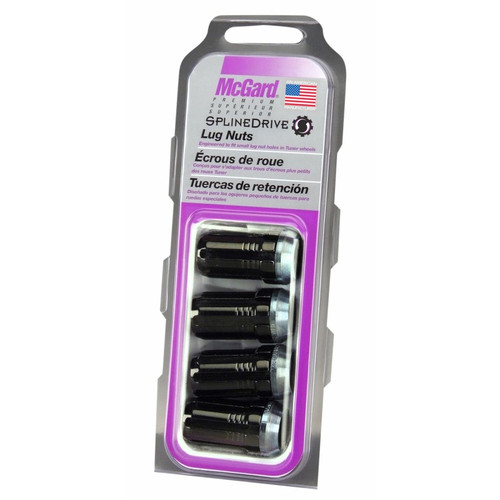 McGard 65310BK SplineDrive Lug Nuts M14x1.5 Black Cone Seat for Chevy GMC 2006