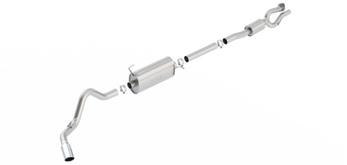 Borla S Type Cat Back Exhaust for 2017-2022 Ford F-250 Super Duty King Ranch V8
