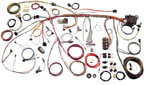 American Autowire 1969 Mustang Classic Update Wiring Harness Kit 510177