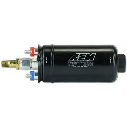 Aem Electronics 400LPH Inline Fuel Pump 501009 High Flow Performance