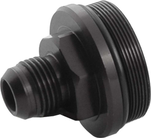 Allstar Performance Fuel Filter End Cap ALL40225 12AN to 1-13/16-20 Black