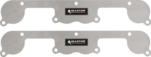 Allstar Performance Small Block Chevy Exhaust Port Blockoff Plates Aluminum