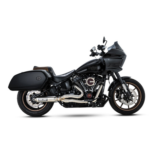 Vance & Hines Stainless 2-Into-1 Upsweep Exhaust Harley Softail 2018-2024