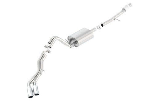 Borla Touring Cat-Back Exhaust System for 2015-2016 Chevy Suburban 5.3L V8