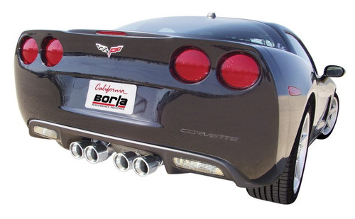 Borla S-Type Axle-Back Exhaust System for Chevrolet Corvette 2005-2008
