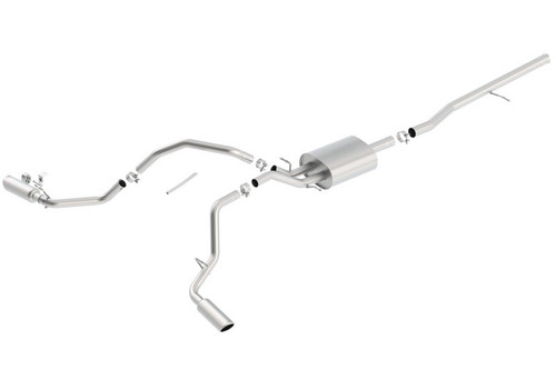 Borla Touring Cat-Back Exhaust System for 2014-2018 Chevy Silverado & GMC Sierra
