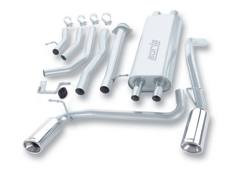 Borla For 03-06 Hummer H2 6.0L V8 Cat-Back Exhaust  Fits 2003-2006 Models