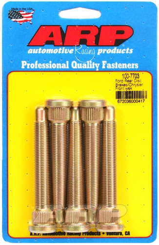 ARP 1007703 1/2-20 Wheel Stud Pack of 5 Automotive Fasteners