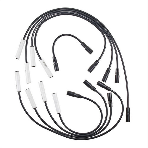 ACCEL for BBC Extreme 9000 Ceramic Spark Plug Wire Set 8mm HEI Black