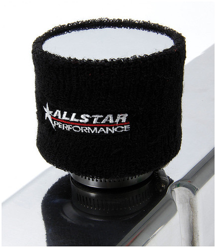 Allstar Breather Wrap Sock Round Cotton Black 3in Oil Breather ALL36208