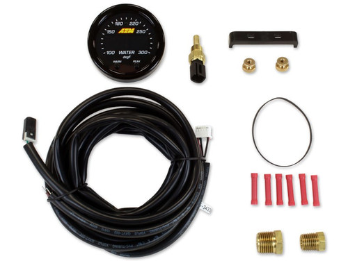 AEM X-Series Digital Water Oil Temp Gauge 100-300°F 30-0302 52mm