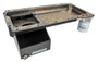 LS Front Sump Steel Oil Pan w/Oil Filter Adapter