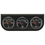 2.0 Dia Triple Gauge Set w/Black Panel E6200