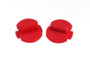 Energy Suspension Polaris RZR 900S Footwell Drain Plug - Red