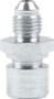 Allstar 4AN to 3/8-24 Brake Line Adapter Pair Steel Zinc ALL50101