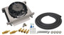 Derale 15960 Hyper-Cool Transmission Cooler Kit W/ Fan -8AN Inlets Auto Trans