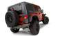 Bushwacker Flat Style Fender Flares for Jeep Wrangler JK 07-18 4pc