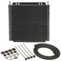 Derale Plate And Fin Transmission Cooler Kit 11/32in Hose Barb Series 8000