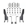 Westin For HDX Modular Grille Guard Black Ram 2500 3500 2019 57-24025