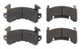 Wilwood BP-40 High Temp Racing Brake Pad Set GM Metric D154 Calipers