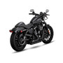 Vance & Hines Shortshots Staggered Full Exhaust Black for Harley Sportster 14-22