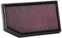 K&N For Jeep Wrangler JL 2018 2.0L / 3.6L High Flow Drop-In Air Filter 33-5076