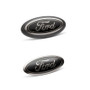 Ford Racing Black Oval Emblem Kit For Ford F-150 2018-2019 Without Camera