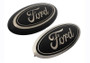 Ford Racing Black Oval Emblem Kit For Ford F-150 2018-2019 Without Camera