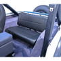Rugged Ridge Rear For Seat Black Denim Fits Jeep CJ & Wrangler 1955-1995