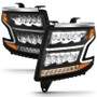 ANZO LED Headlights Sequential Amber for 2015-2020 Chevrolet Suburban LS V8