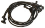 MSD Street Fire Spark Plug Wire Set 8mm Black Spiral Core for SBC Chevy Engines