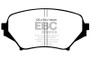 EBC Yellowstuff Front Brake Pads for Mazda MX-5 Miata 2007-2011 DP41774R