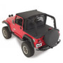 Rampage Black Denim Tonneau Cover For Jeep Wrangler YJ 1992-1995