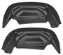 Husky Liners 79011 Rear Wheel Well Guards Pair Black For 2014-18 GM Trucks