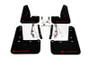 Rally Armor UR Mud Flap Kit Black Red Logo for 2023-2025 Toyota GR Corolla
