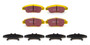 EBC Yellowstuff High Friction Brake Pads Set for Honda 2008-2020