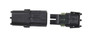 MSD 8173 Weatherproof 2-Pin Electrical Connector Sealed Black