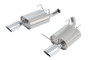 Borla S Type Axle Back Exhaust Steel for 2011-2014 Ford Mustang Base 3.7L V6